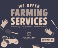 Trusted Farming Service Partner Facebook Post Design