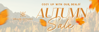 Autumn Sale Twitter Header Image Preview