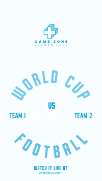 Football World Cup Tournament Facebook story Image Preview
