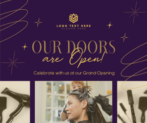 Grand Opening Salon Facebook post Image Preview