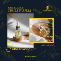 Natural Oil Perfume Instagram Post Design