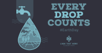 Every Drop Counts Facebook Ad Design
