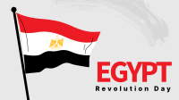 Egypt Flag Brush Facebook event cover Image Preview