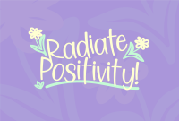 Radiate Positivity Pinterest board cover Image Preview