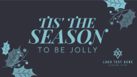 Tis' The Season Facebook Event Cover Design