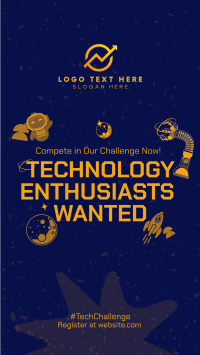 Technology Challenge Facebook story Image Preview