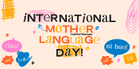 Doodle International Mother Language Day Twitter Post Image Preview