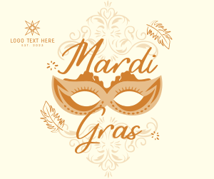 Decorative Mardi Gras Facebook post Image Preview