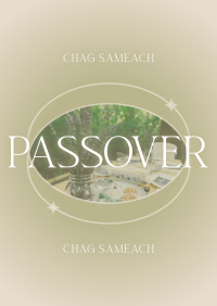 Passover Seder Minimalist  Poster Design