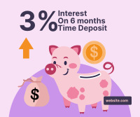 Piggy Time Deposit Facebook post Image Preview