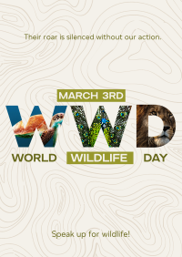 World Wildlife Day Flyer Design