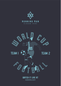 World Cup Football Player Flyer Image Preview