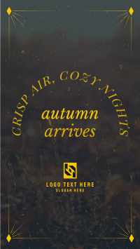 Autumn Arrives Quote YouTube Short Preview