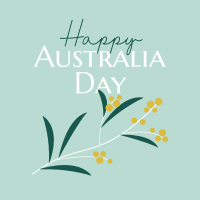 Golden Wattle  for Aussie Day Instagram post Image Preview