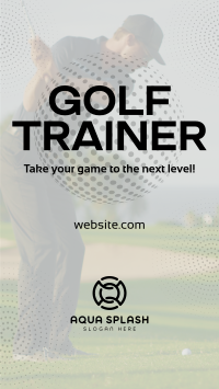 Golf Trainer TikTok Video Image Preview