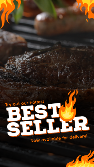 BBQ Best Seller Facebook story Image Preview