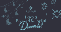 Blessed Diwali Festival Facebook ad Image Preview