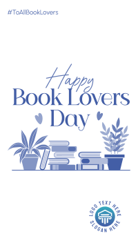 Book Lovers Celebration TikTok video Image Preview