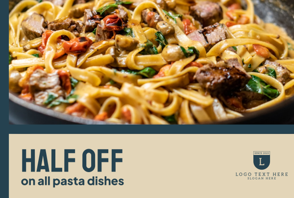 Delicious Pasta Sale Pinterest Cover Design Image Preview