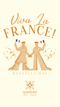 Wave Your Flag this Bastille Day Instagram reel Image Preview
