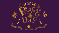 Color Of Peace Facebook Event Cover Design