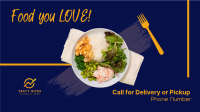 Lunch for Delivery Facebook Event Cover Image Preview