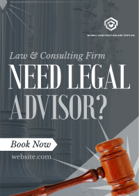 Legal Advising Poster Image Preview
