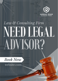 Legal Advising Poster Image Preview