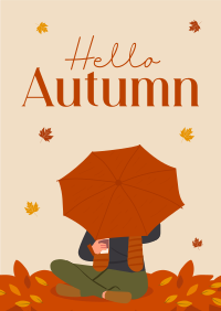 Hello Autumn Greetings Flyer Image Preview