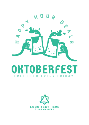 Oktoberfest Happy Hour Deals Poster Image Preview