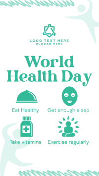 Health Day Tips TikTok video Image Preview