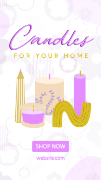 Fancy Candles Facebook Story Design