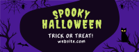 Spooky Halloween Facebook cover Image Preview