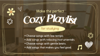 Cozy Comfy Music Animation Design
