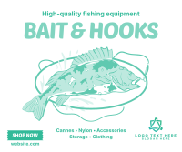 Bait & Hooks Fishing Facebook post