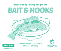 Bait & Hooks Fishing Facebook post Image Preview
