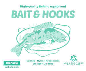 Bait & Hooks Fishing Facebook post Image Preview