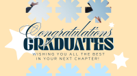 Geometric Graduation Video Image Preview