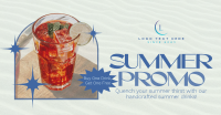 Modern Summer Promo Facebook ad Image Preview