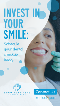 Dental Health Checkup Instagram Reel Preview