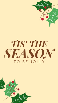 Tis' The Season Facebook Story Design