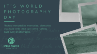 Memorable Photographs Facebook Event Cover Design