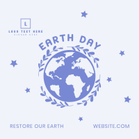 Restore Earth Day Instagram post Image Preview