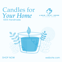 Home Candle Instagram Post Design