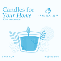 Home Candle Instagram post Image Preview