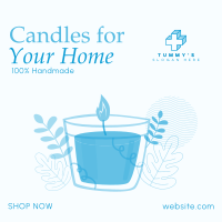 Home Candle Instagram post Image Preview