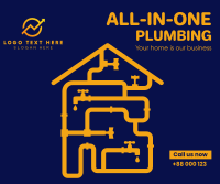 All-in-One plumbing services Facebook Post Image Preview