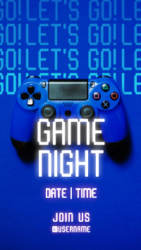 Game Night Console Instagram reel Image Preview
