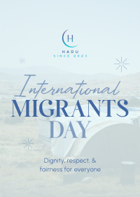 International Migrants Day Poster Image Preview