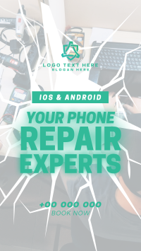 Phone Repair Experts Facebook story Image Preview